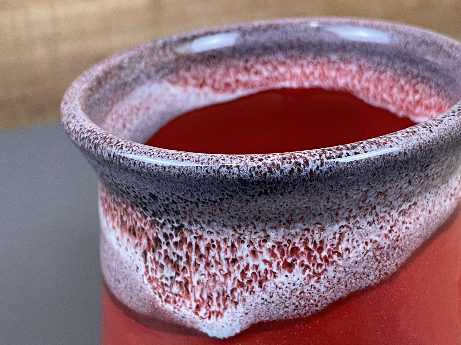 Deneen Pottery Mug Brother Juniper’s Memphis, TN Red Hand Thrown Footed Cup 2012