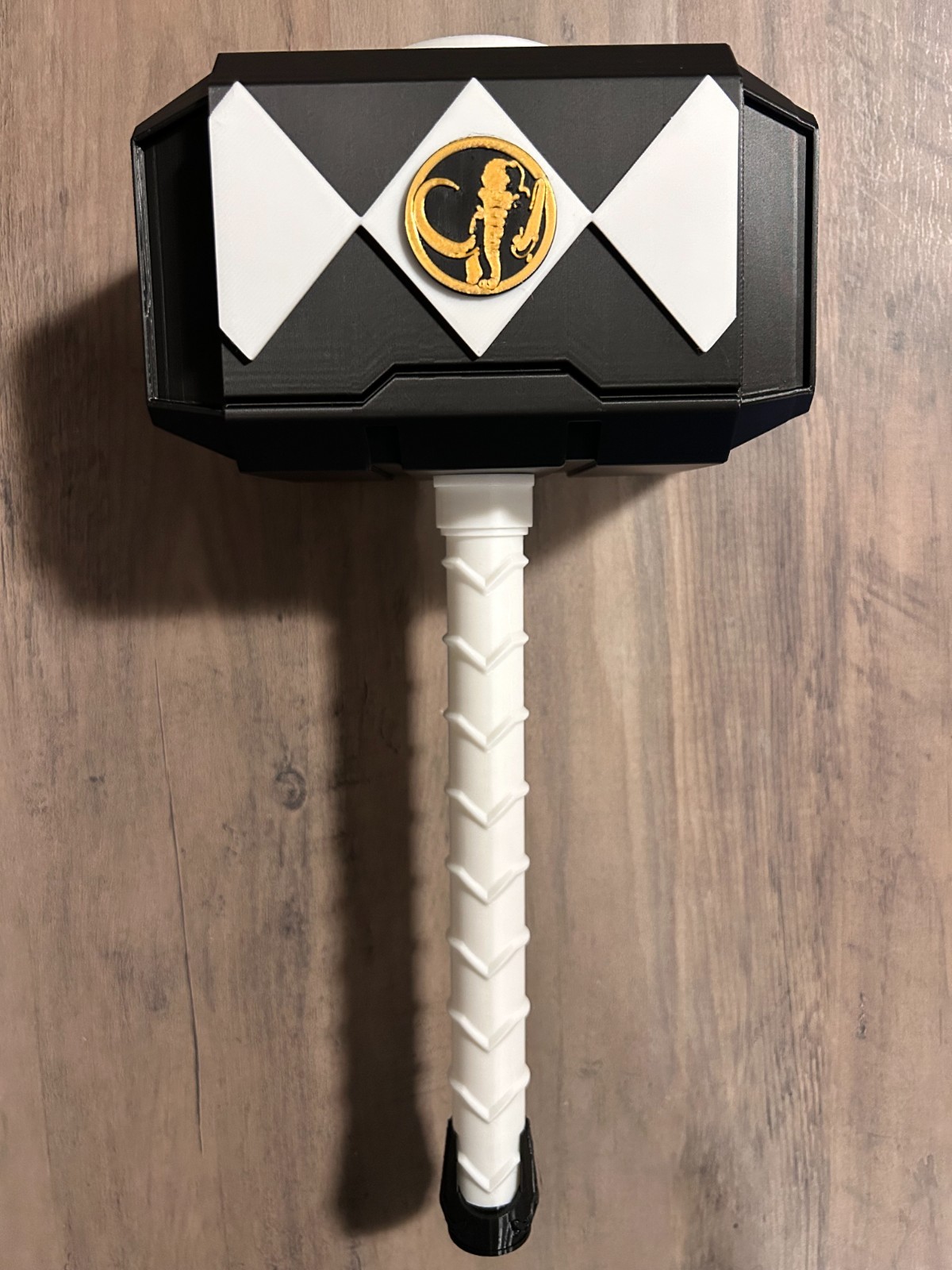 Power Rangers Black Ranger Themed Mjolnir Thor’s Hammer