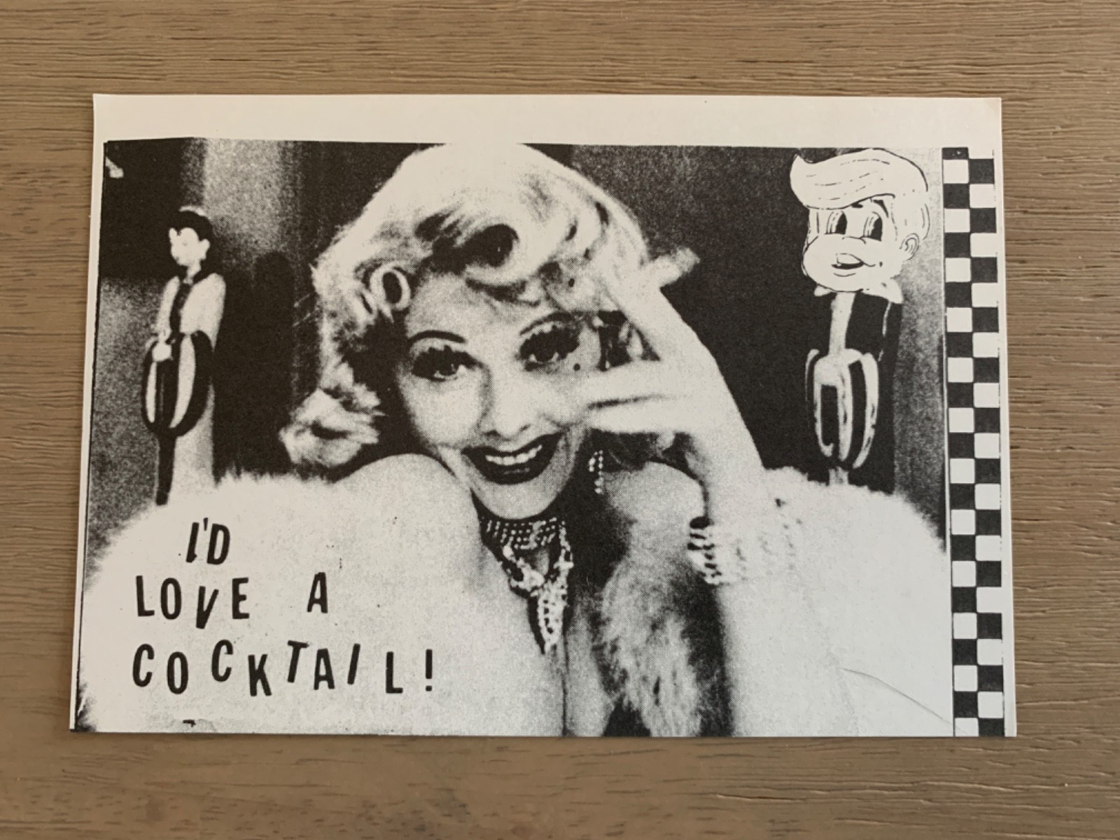 RARE! late1980s (or early 90s) – DRINK TICKET – NYC – NIGHTCLUBS – RED ZONE?