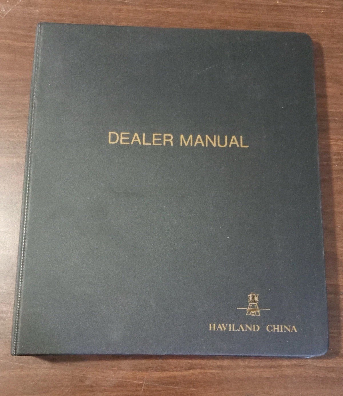 Haviland China Dealer Manual Binder Limoges Catalog w Inserts & Pattern Sheets