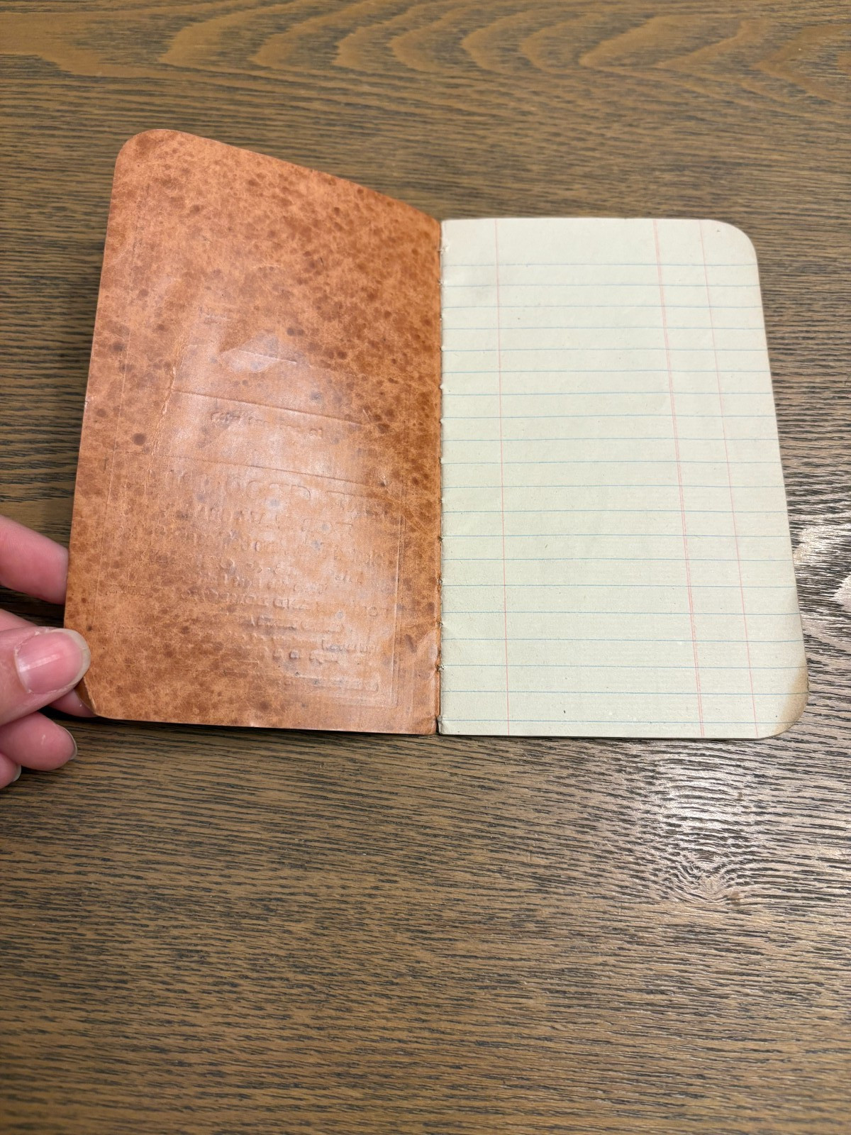 Antique Notepad: 1800s Always Bring This Book Fine Groceries Want/Shopping List