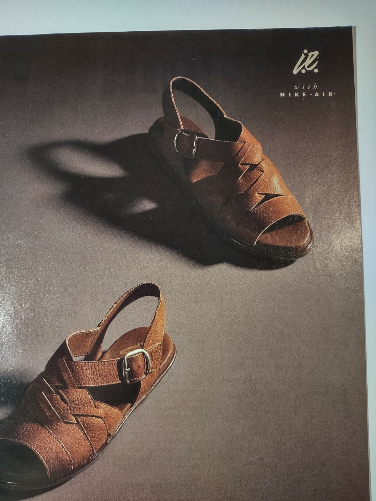Nike Air Shoes Have Cushioning Vintage 1990s Print Ad