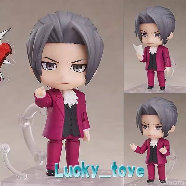 10cm Miles Edgeworth Action Figure Chinese Ver. Model Doll 1762