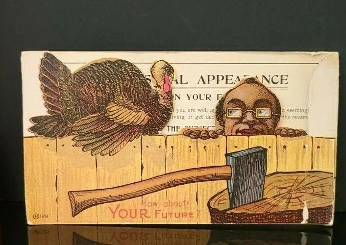 1909 Harris Brothers Clothing Hat Furnishings Advertising Rare Antique Postcard