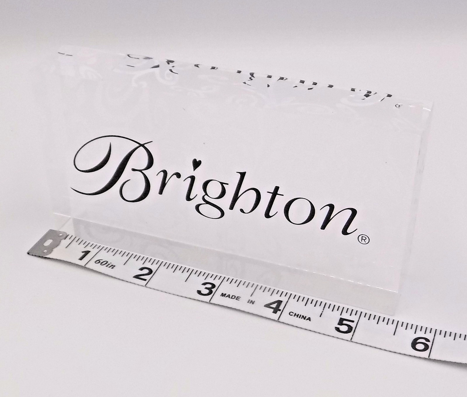 Small Brighton Jewelry Handbags Solid Acrylic Store Display New