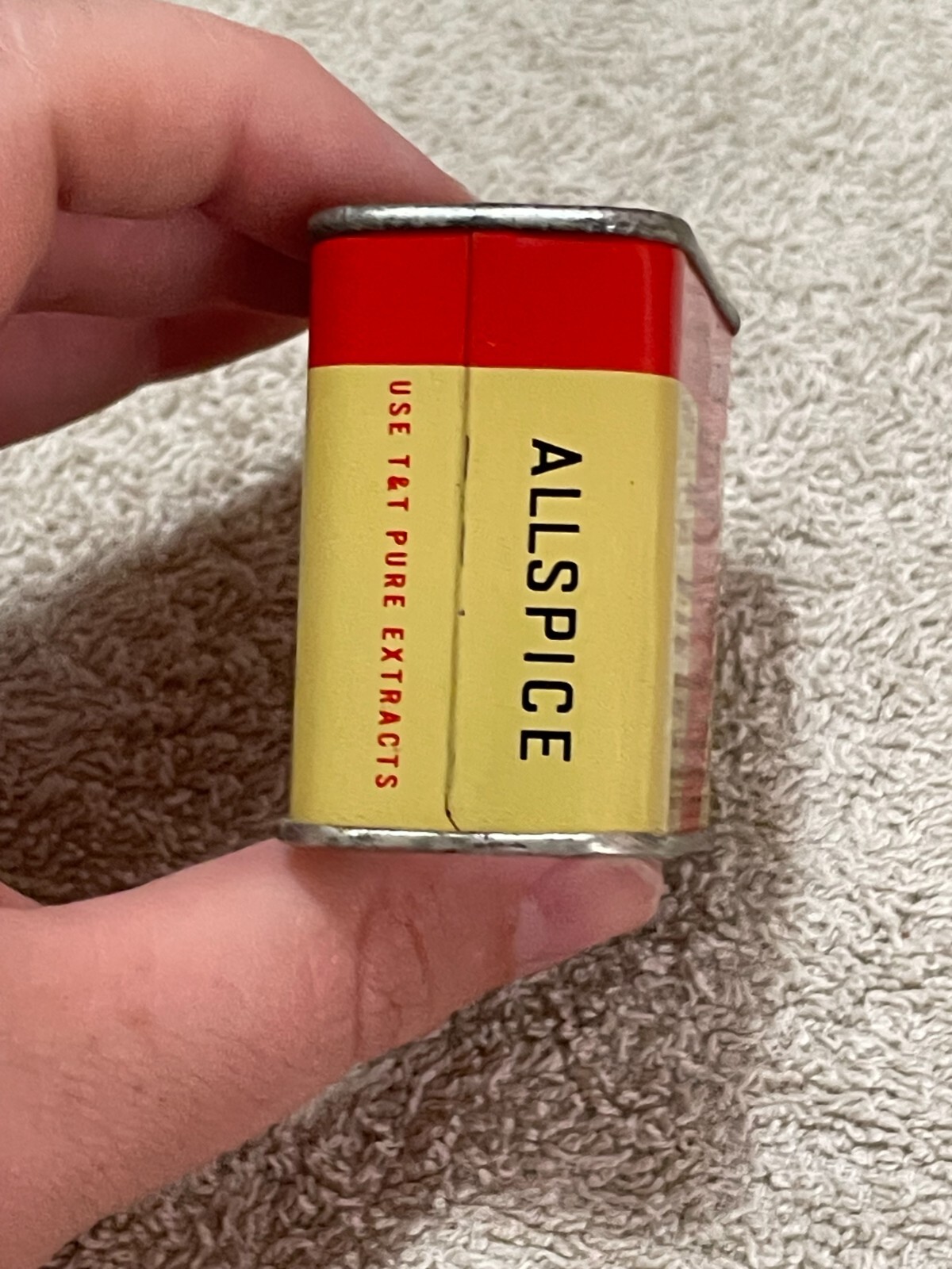 WARFIELD T &T Allspice 1 ounce Metal Spice Tin (read)