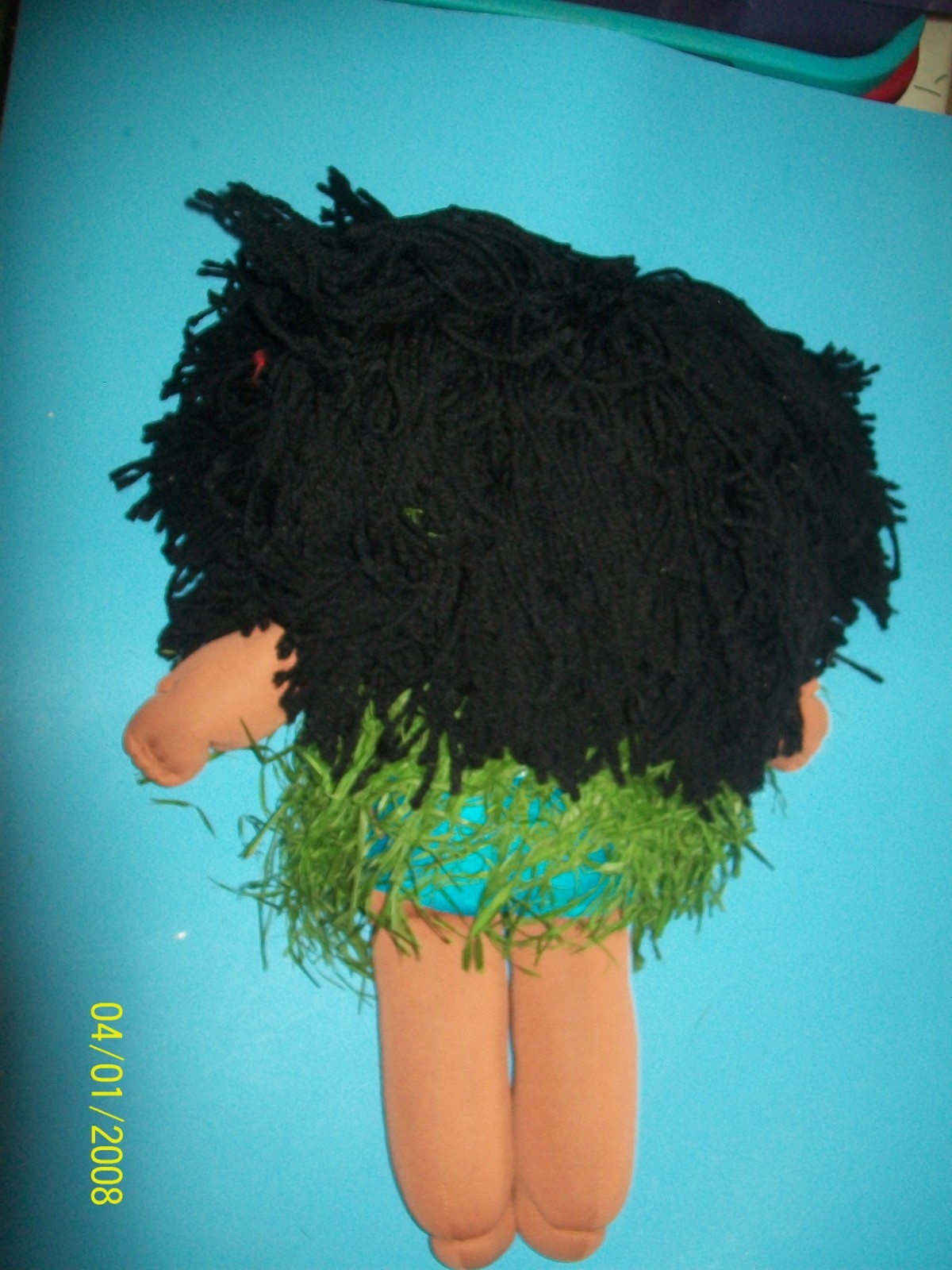 DOLL TARO PATCH HAWAIIAN GIRL COMPLETE HANDSIGNED 03
