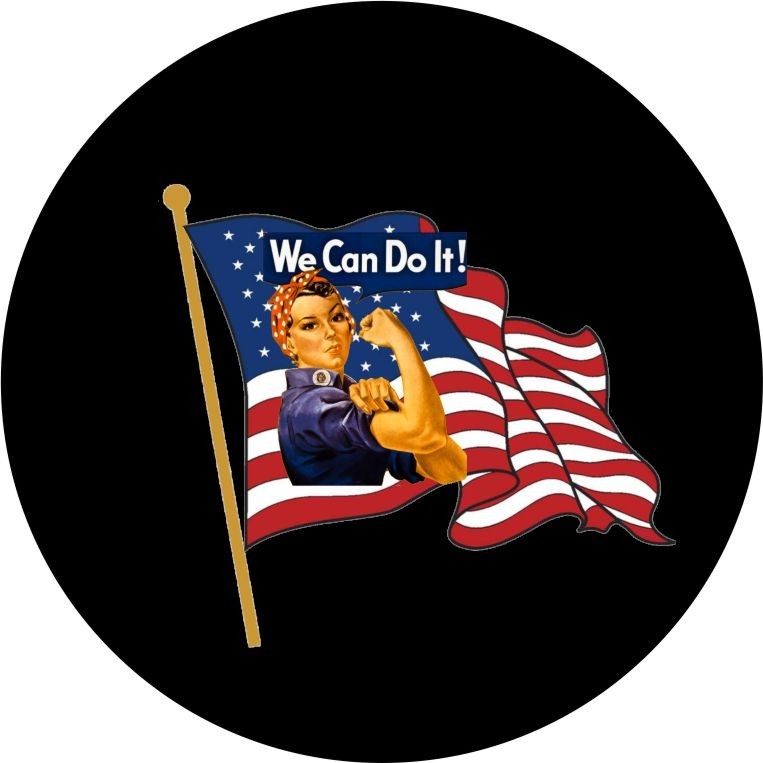 We Can Do It ! Rosie Tire Covers