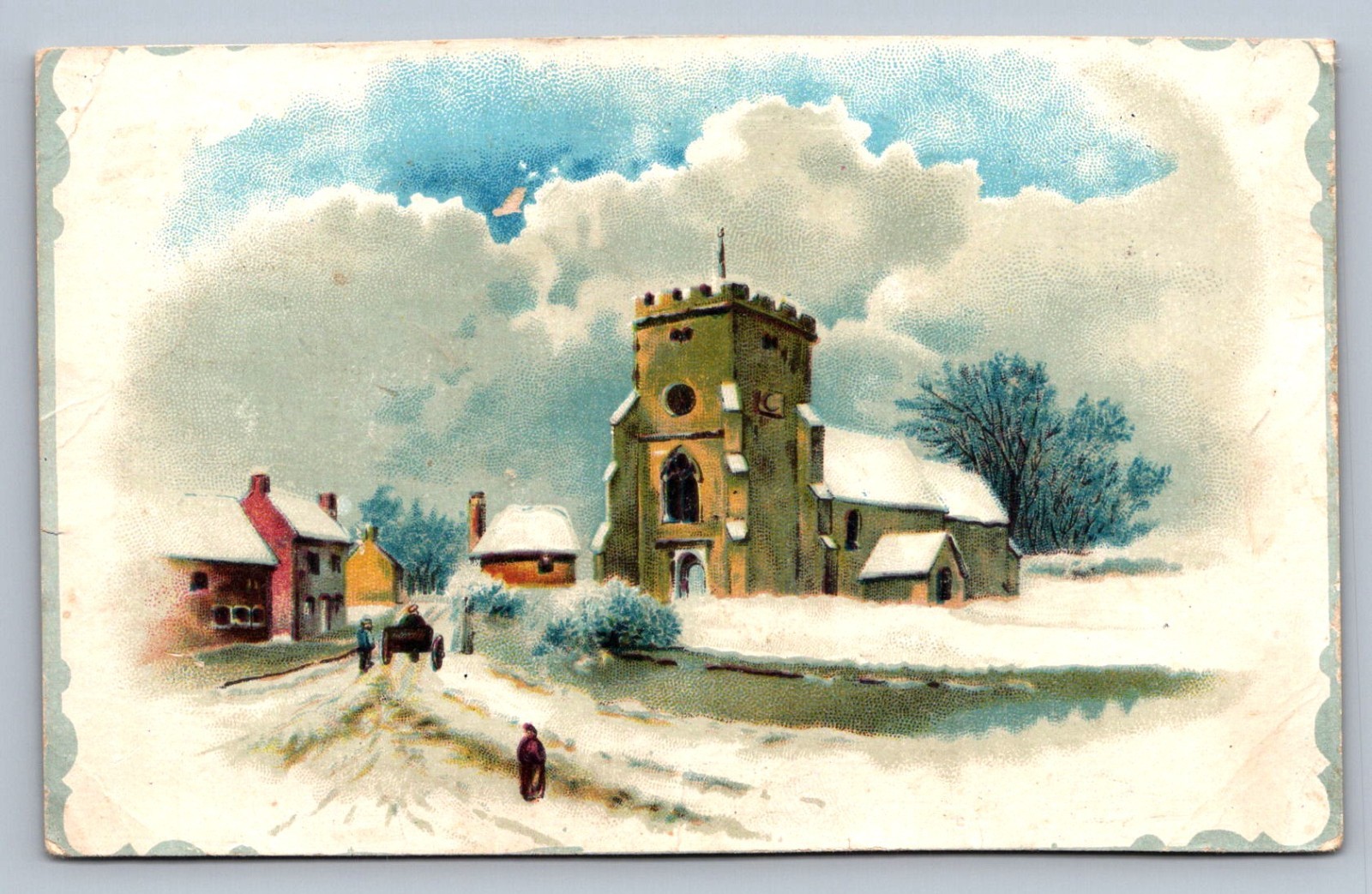 Postcard Trade Card Victor Mara Coffee Stinchcomb Henry Co Cleveland Ohio P526