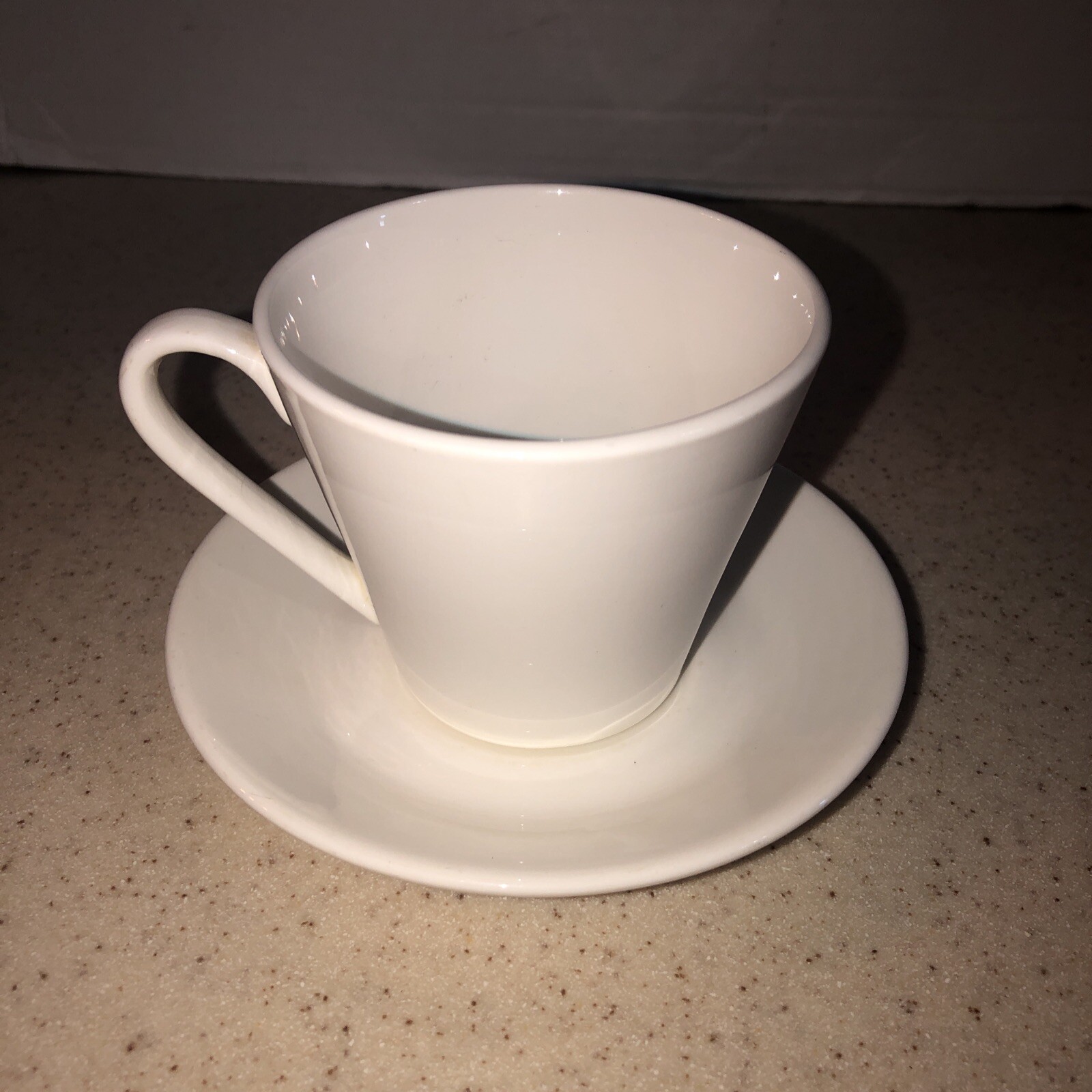 SYRALITE BY SYRACUSE PURINA CHECKERBOARD SQUARE 6 OZ. COFFEE CUP & 5″ SAUCER