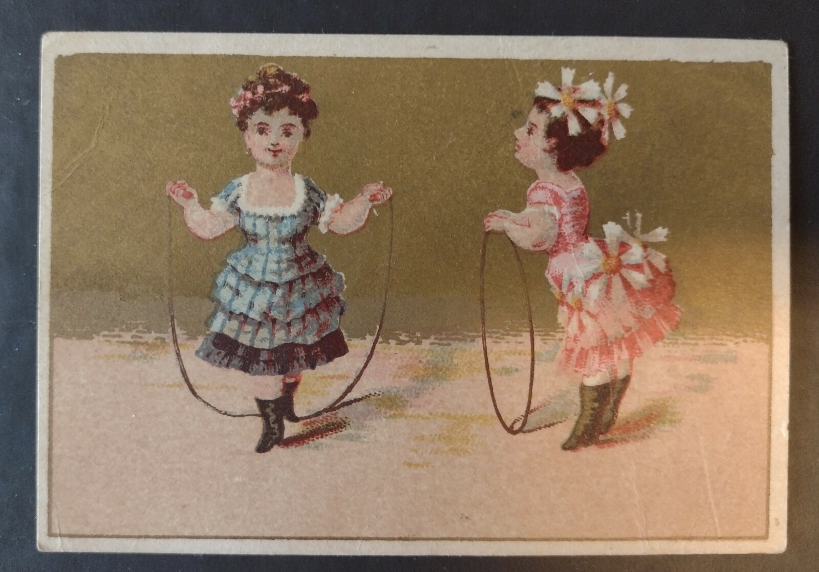 VINTAGE 1880s Smith Brothers Dining Saloon Bath Maine Front St. Trade Card