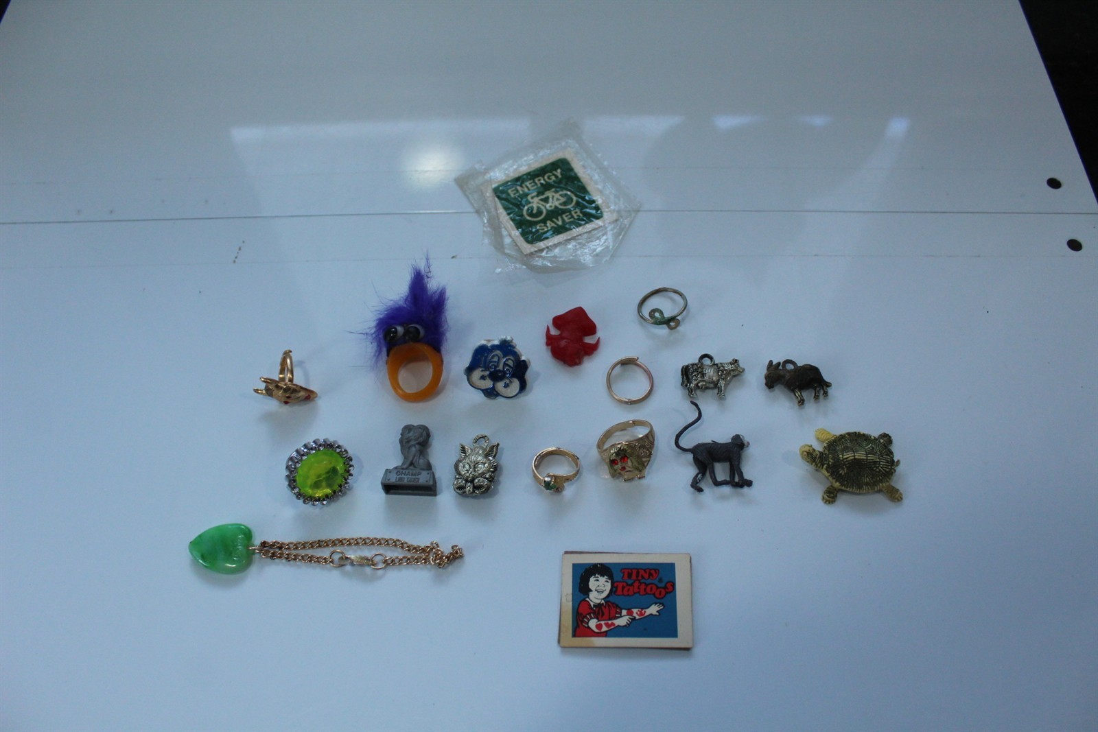 Vintage Cracker Jack Gumball Machine Premium Prizes Lot of 18 Pieces