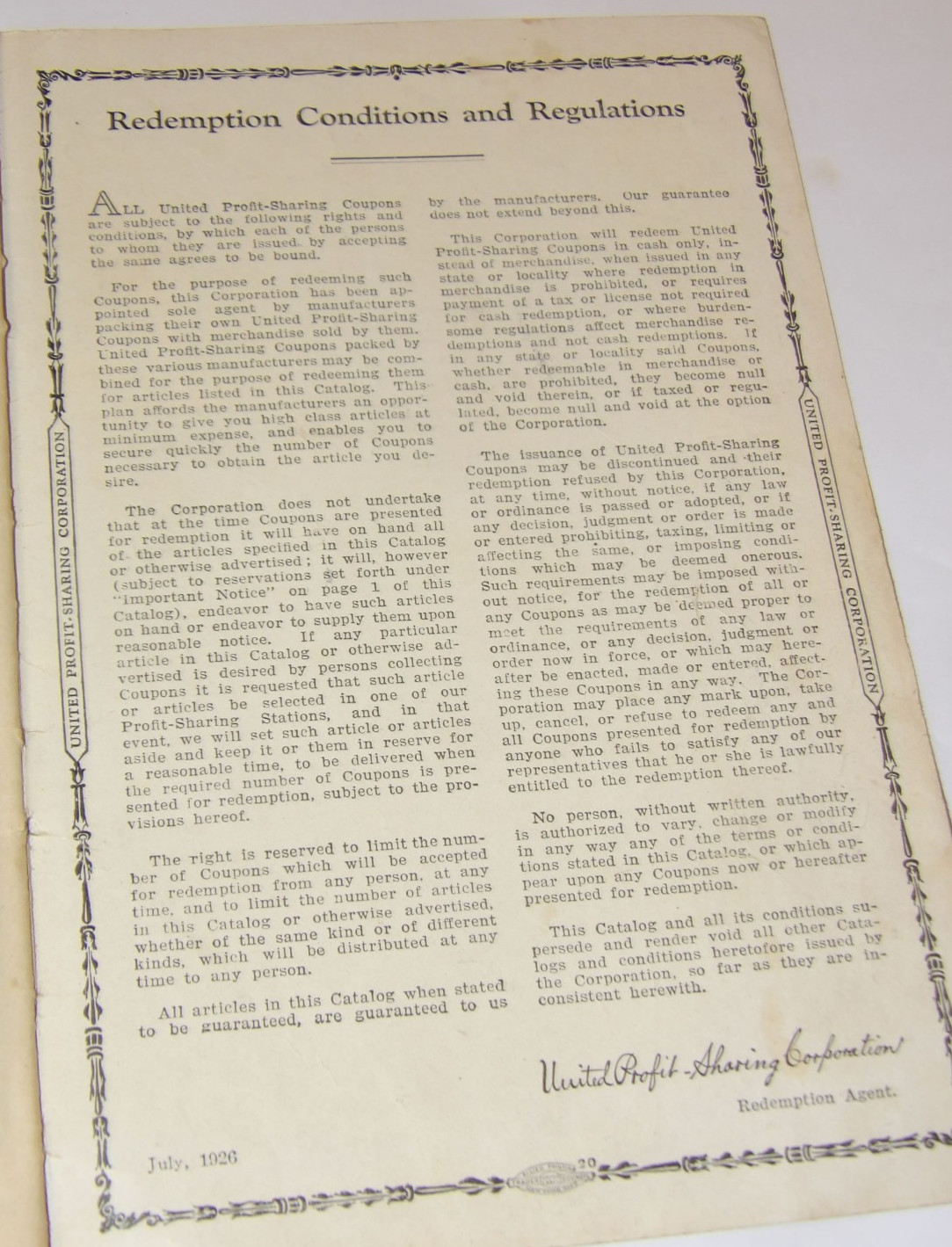 VINTAGE 1926 COUPON REDEMPTION CATALOG! TOYS/WATCHES/CLOCKS/PIPES/JEWELRY &MORE!