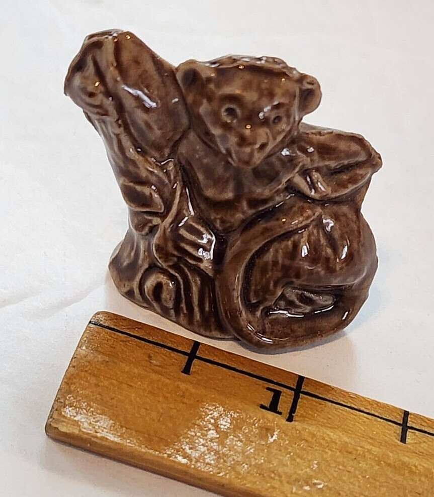 Red Rose Tea Wade Whimsie England pottery figures monkey squirrel beaver koala