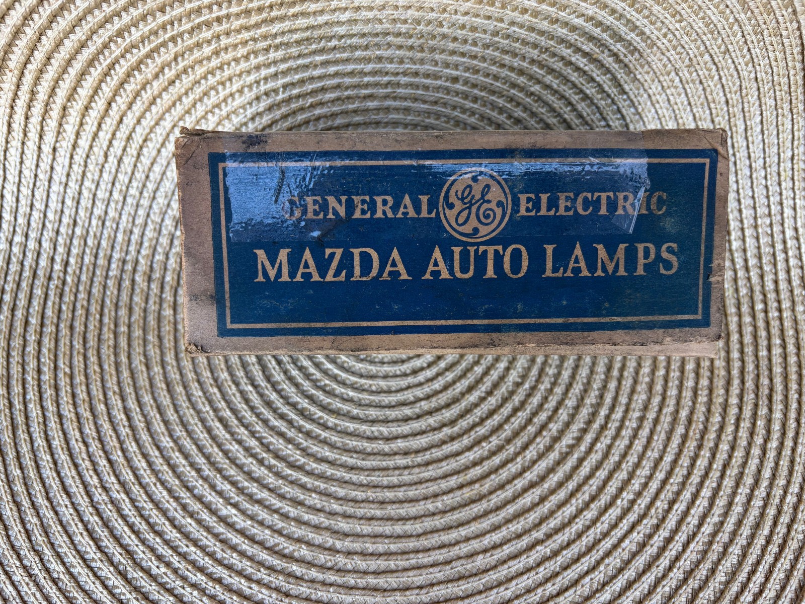 Antique General Electric GE Mazda Auto Lamps 10-Light Bulbs
