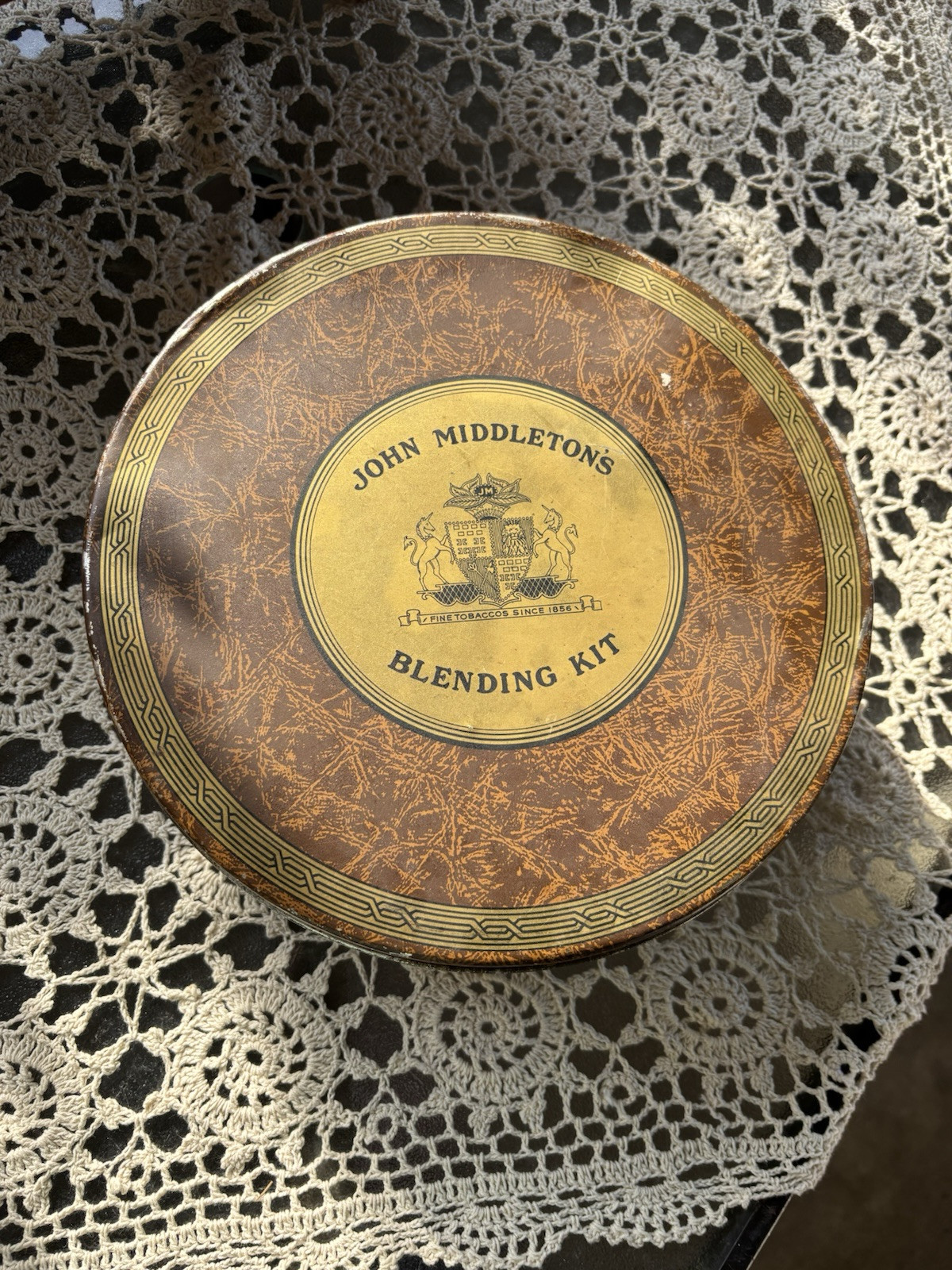 Antique John Middleton’s Blending EMPTY Kit w/ & All Empty Tins