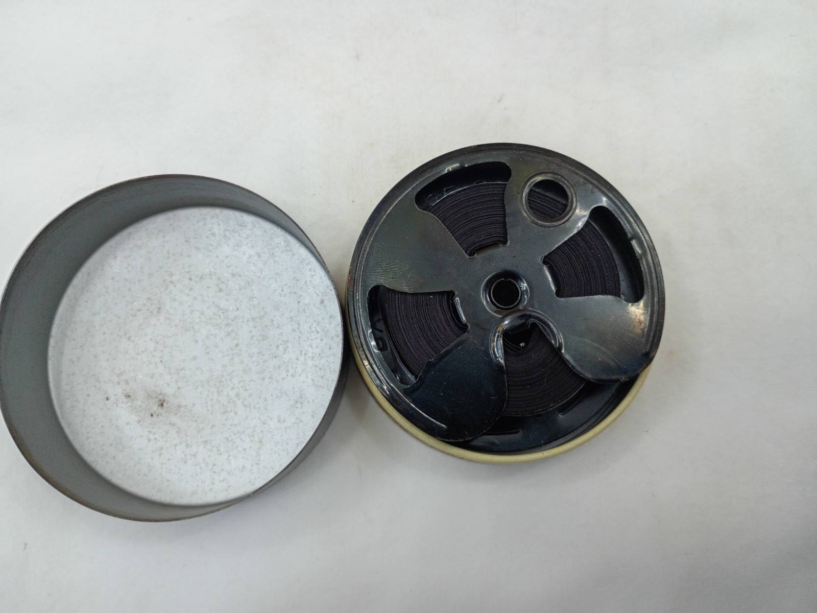 Vintage Carter’s Midnight Typewriter Ribbon Tin & Usable Ribbon
