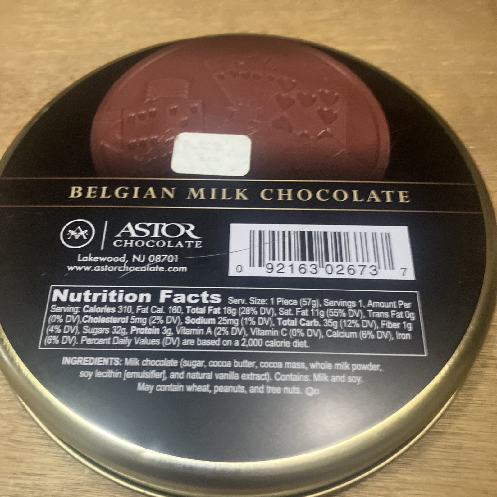 Welcome To Las Vegas Aster Chocolate Tin