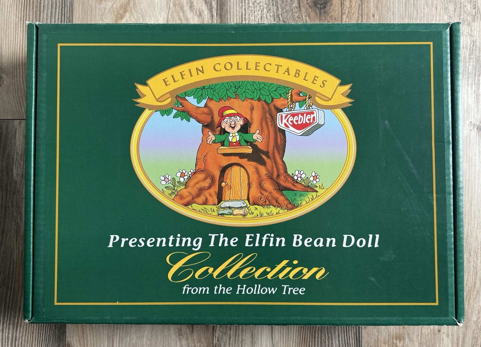Keebler Elfin 4 Bean Doll Collection from the Hollow Tree 🌳 2000 First Edition!