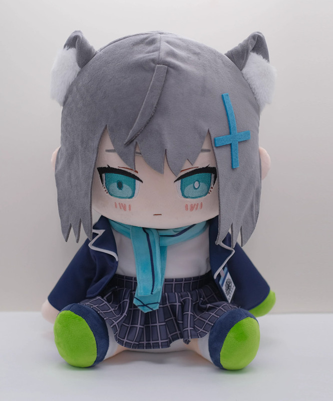 Blue Archive Shiroko 40cm Plush Doll Stuffed Pillow Dress Up Anime Gift