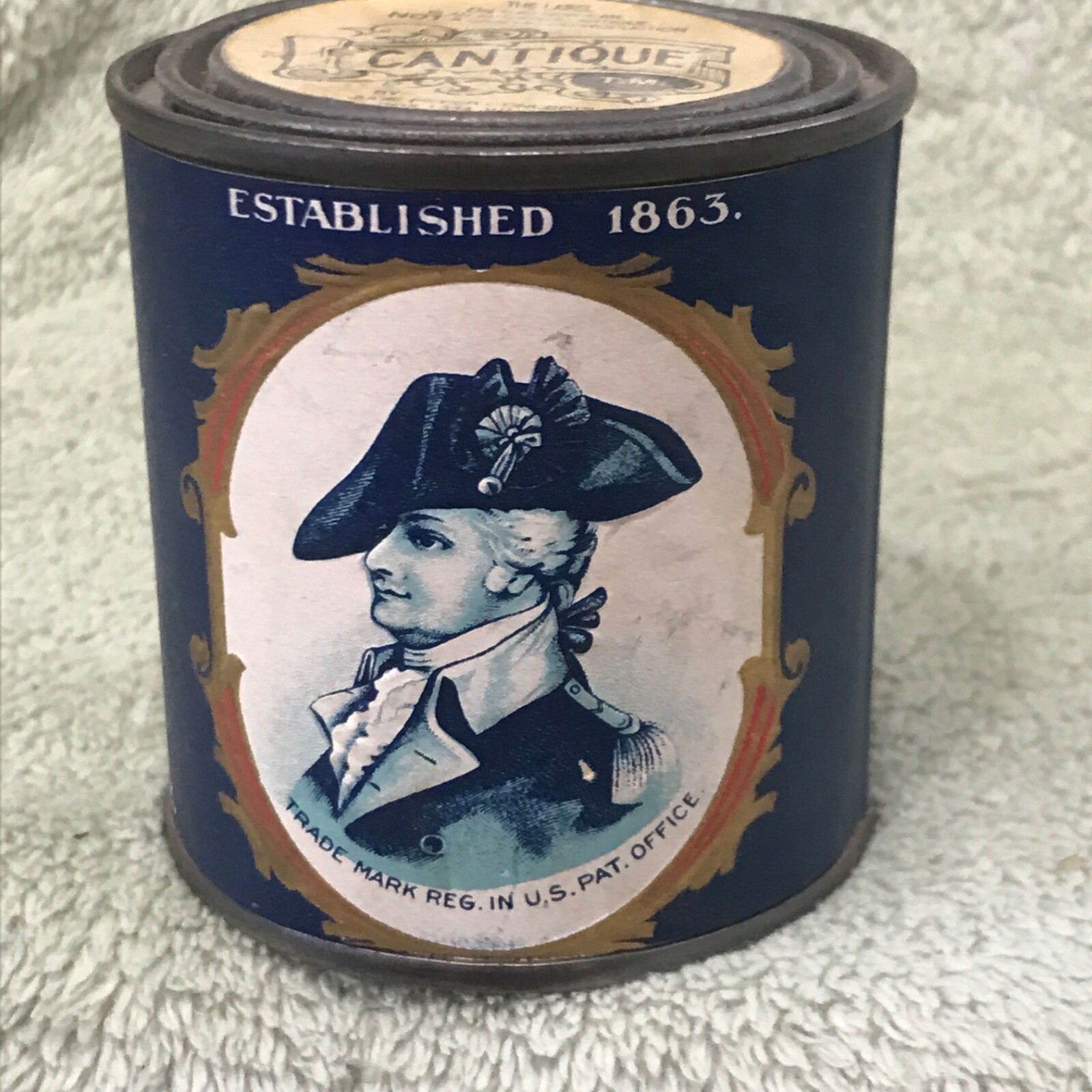 Wayne Brand Collectable Tin Can Corn 2¾” x 3″ – 11oz. Authentic Antique Label