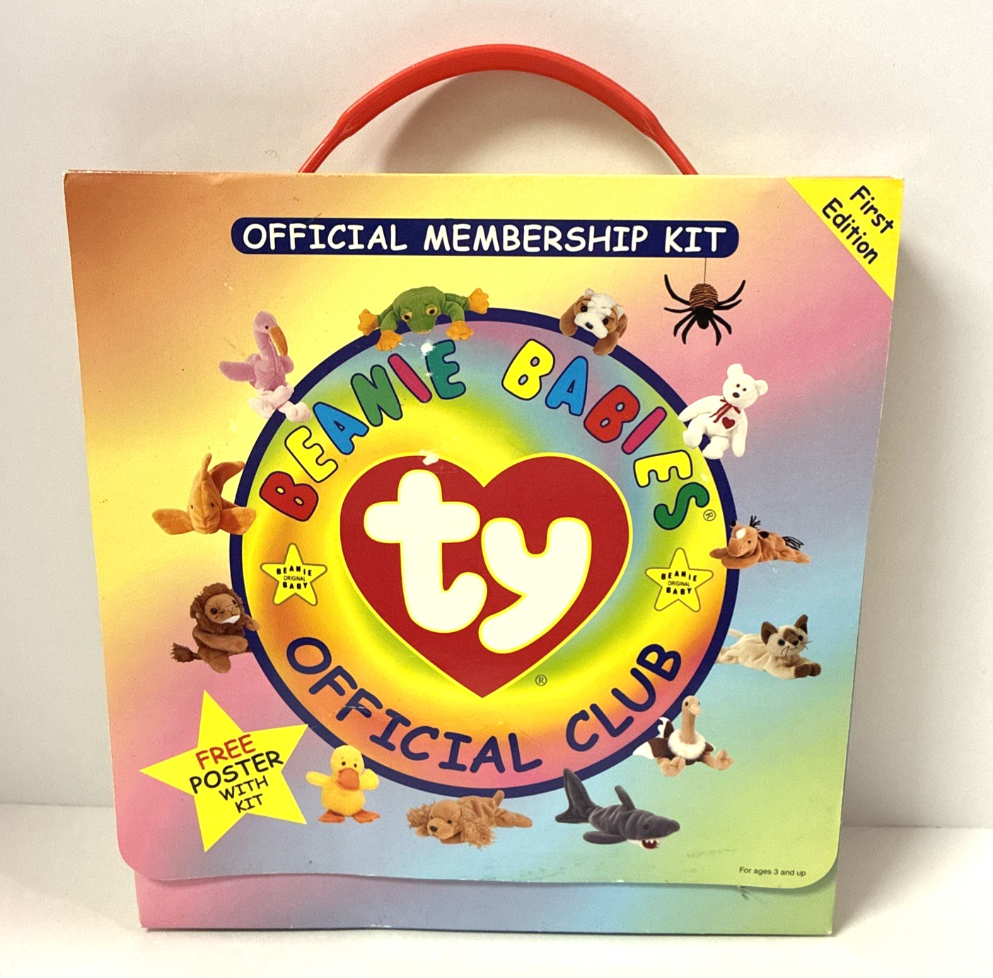 First Edition TY BEANIE BABIES OFFICIAL CLUB MEMBERSHIP KIT
