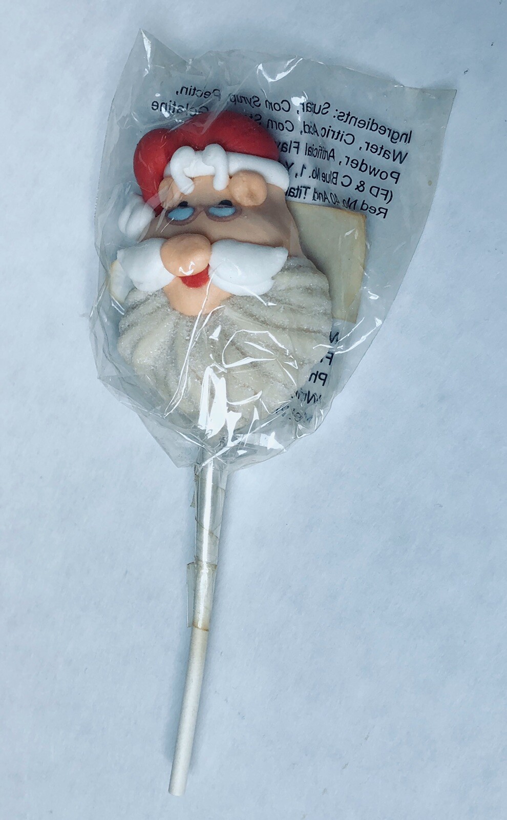 Vintage 2001 Frankford SANTA Jelly Pop Candy container bubble gum CHRISTMAS