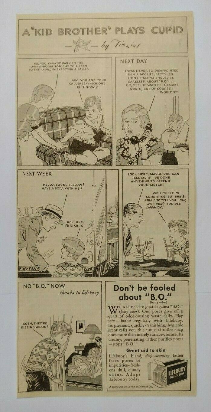 1932 Lifebuoy Health Soap Advertisement