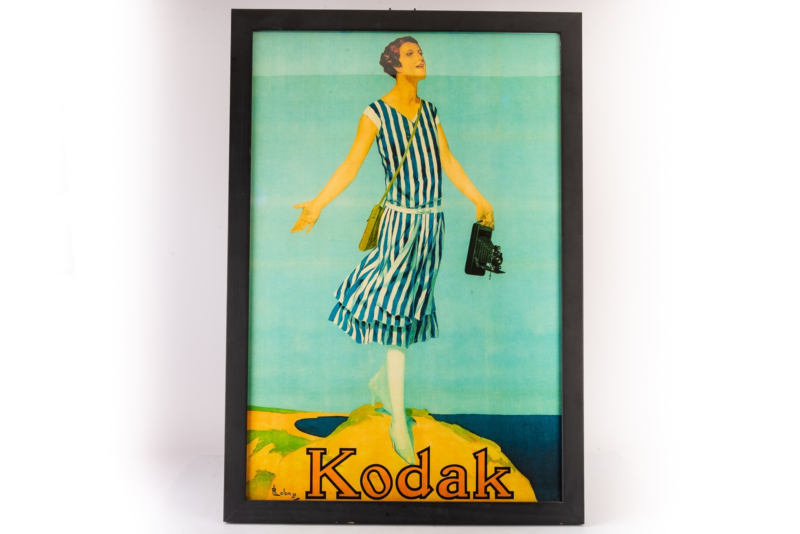 French Kodak Advertising Lelong R Le Novateur Beach Holiday Vintage 1920s Repro