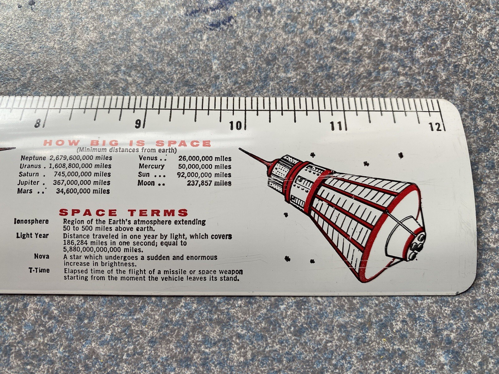 Vtg 1963 Pontiac Tempest Clohecy Auto Dealer Detroit Mi Spaceship Rocket Rule