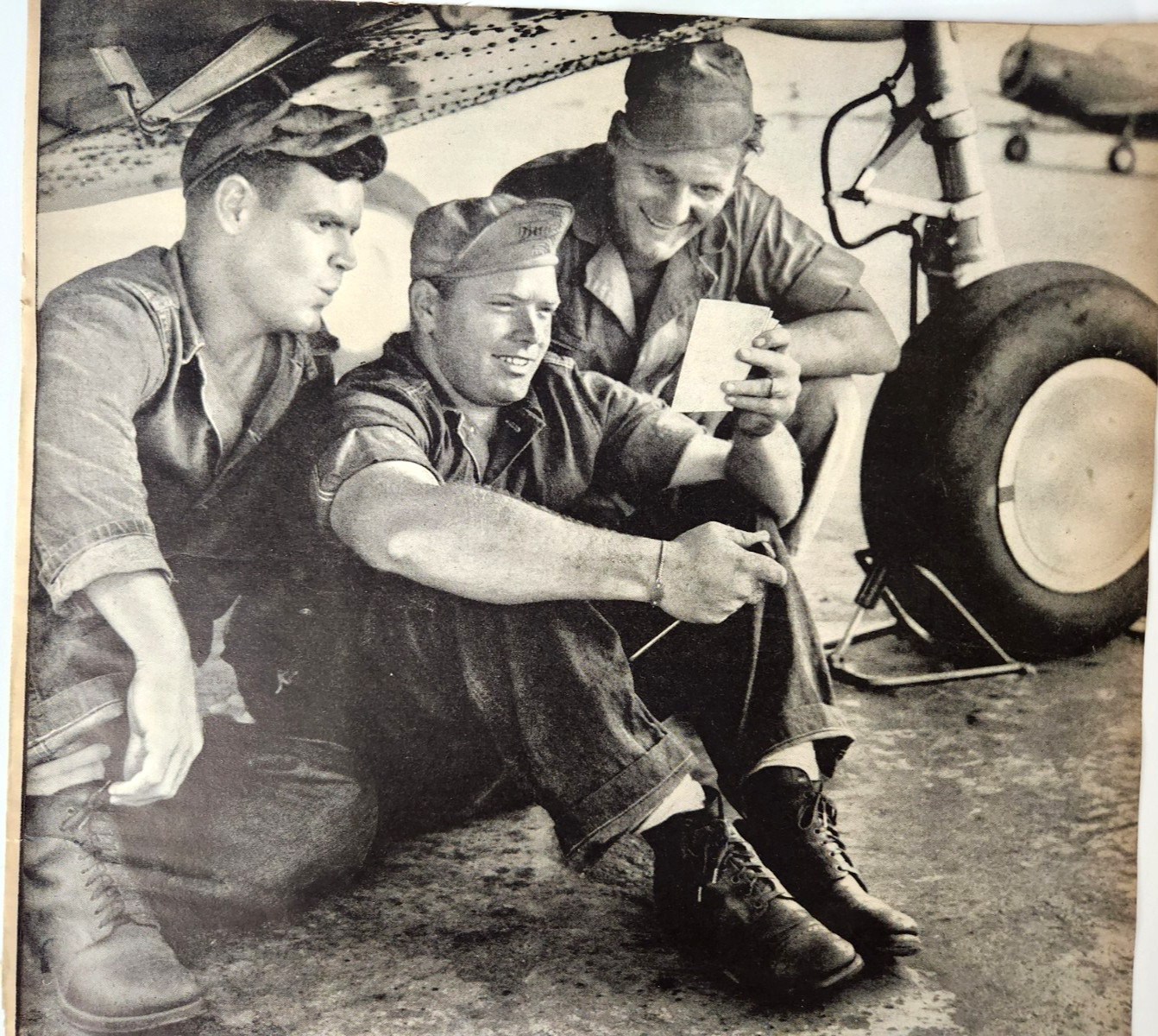 Cochran Field Georgia Eastman Kodak WWII Soldiers Vintage 1944 Ad Magazine Print