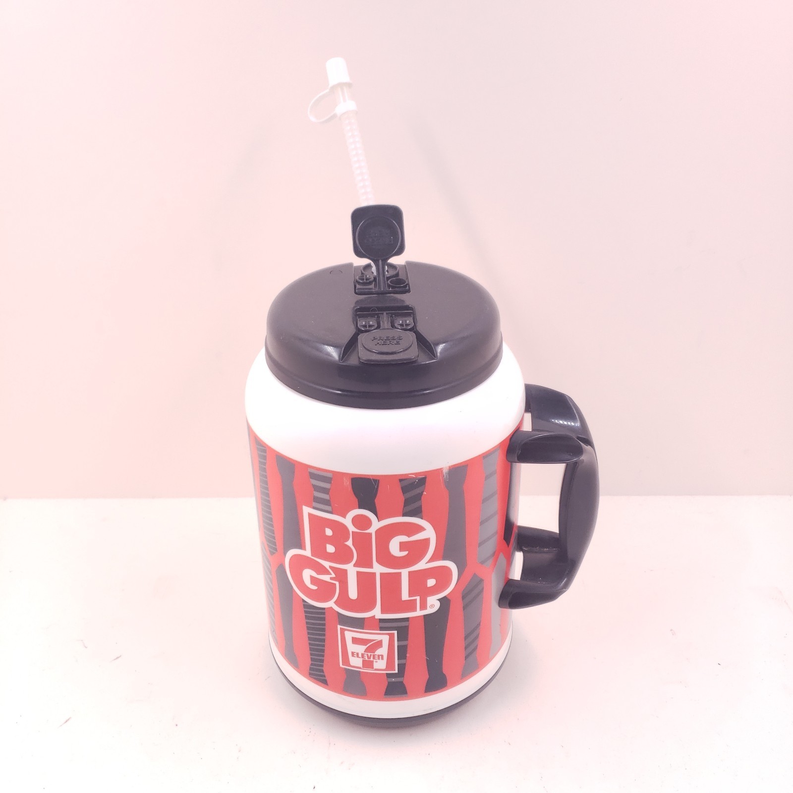 7-ELEVEN BIG GULP 100 oz Insulated Mug 7-11 Tumbler Whirley Fathers Day Tie