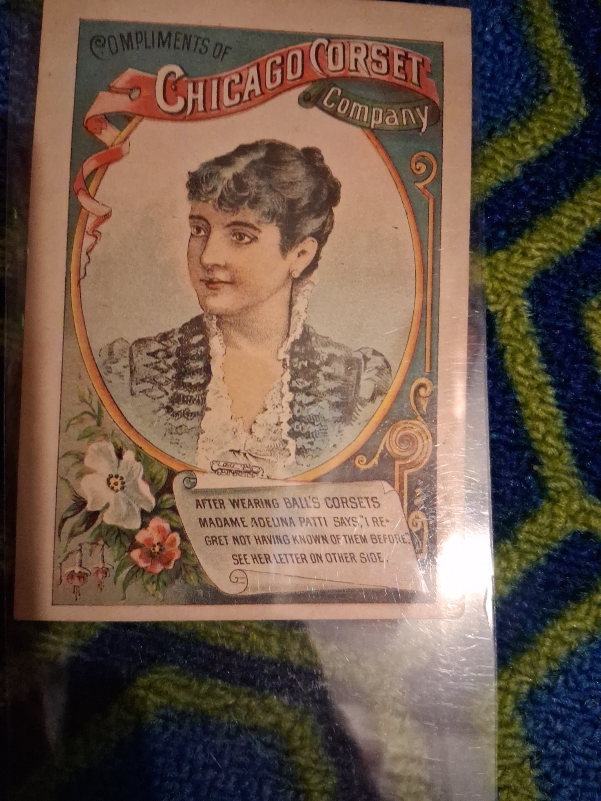 Chicago Corset Adelina Patti Grand Pacific Hotel John Primeau Watertown NY