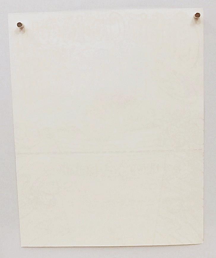 McDONALDS PREMIUM ’74 CAPTAIN CROOK’s COLOR ‘n COKE CARD Free Coca Cola NO STAIN