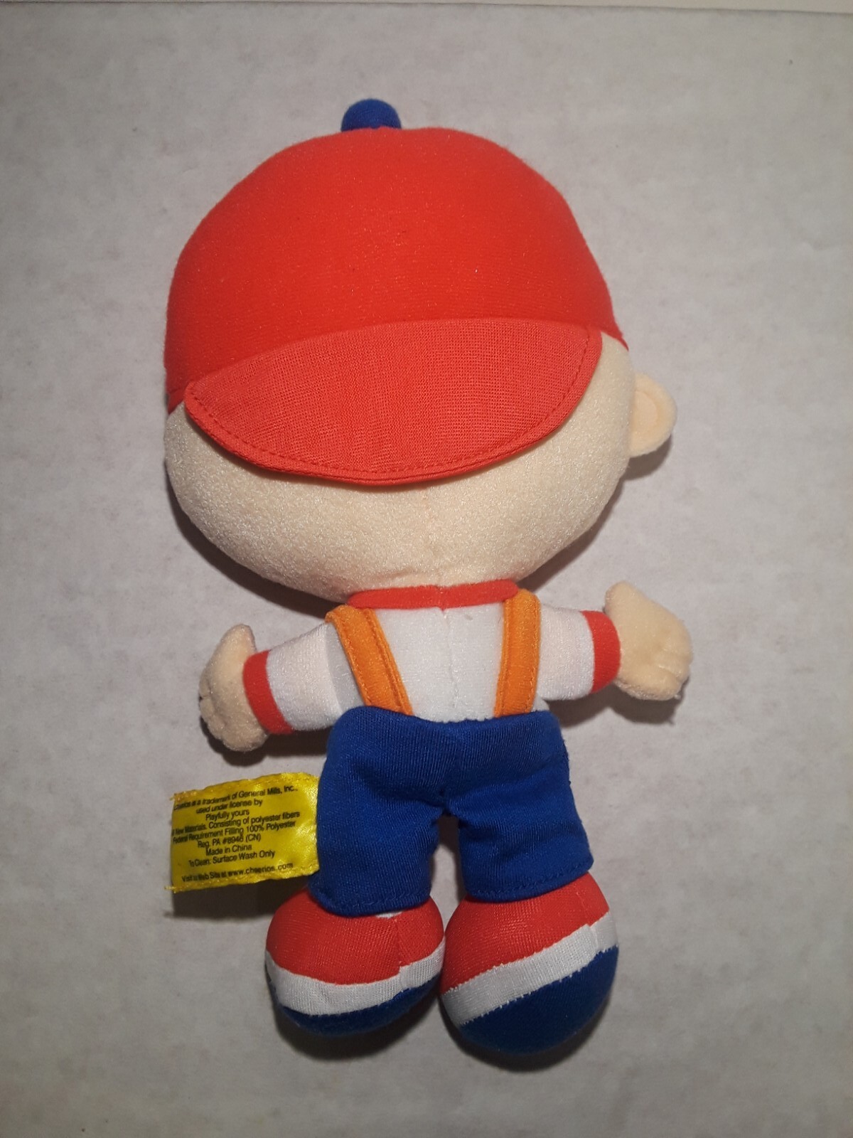 Vintage Cheerios Kids 10” Plush Boy Doll General Mills Advertising