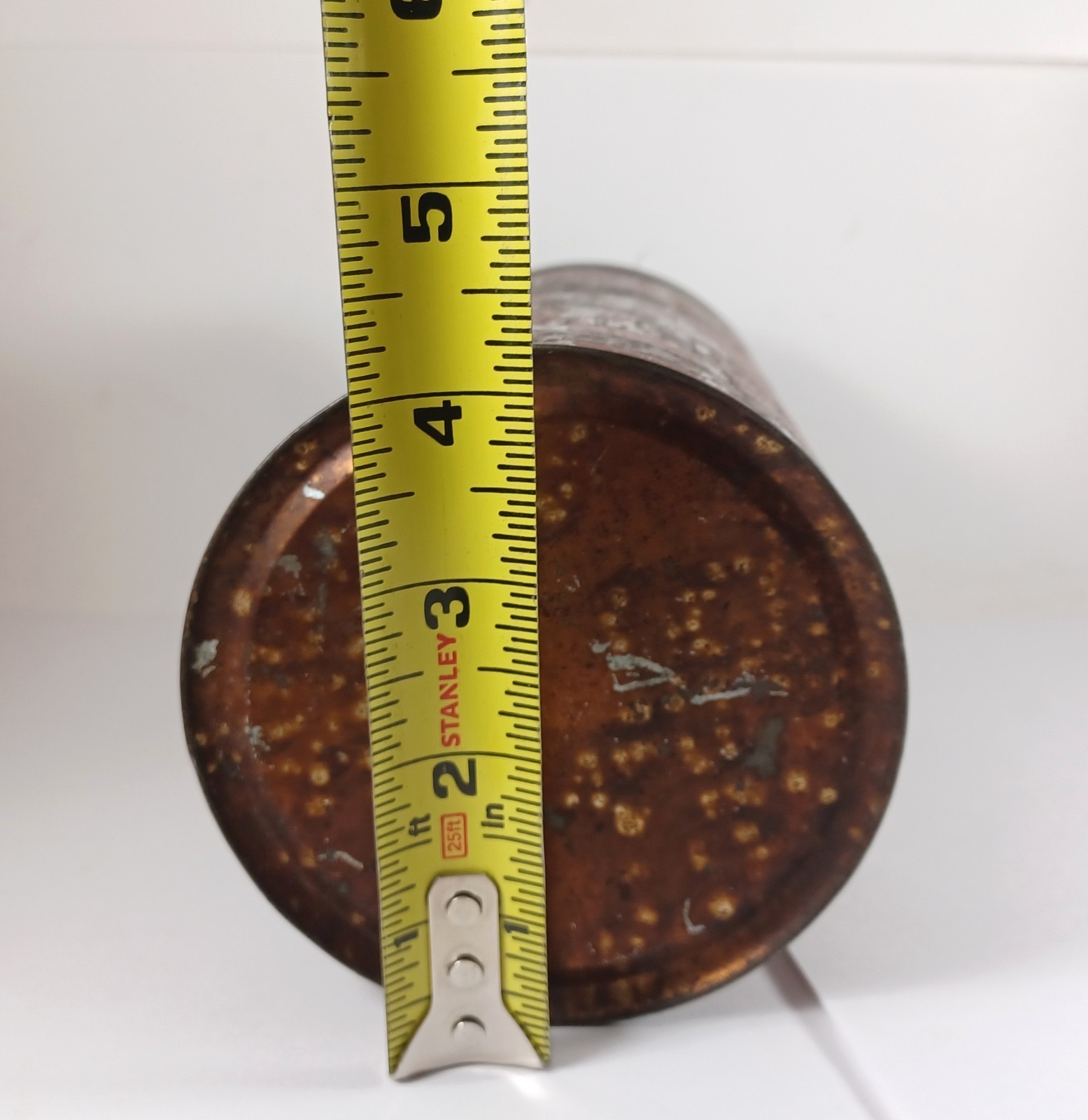 Antique 1890s Perfection Tea Tin Formosa Ooloong Portland Maine Conant Patrick