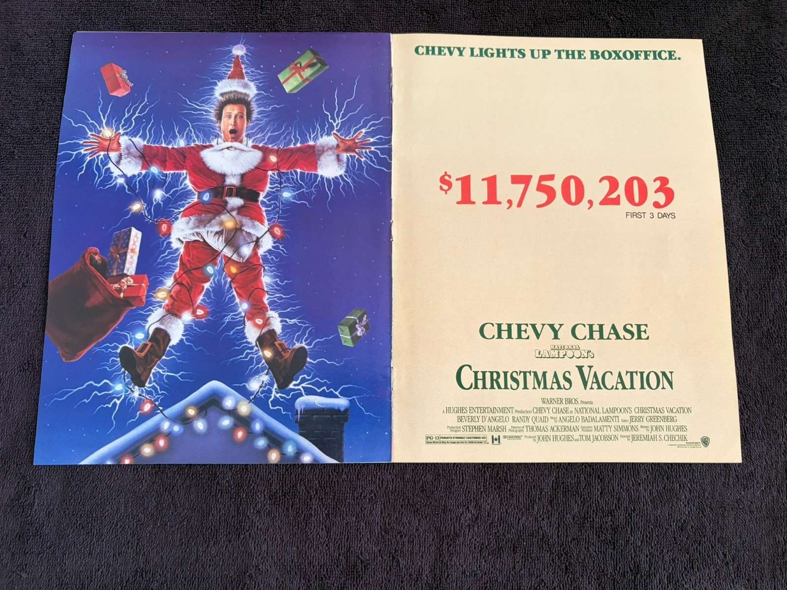 NATIONAL LAMPOON’S CHRISTMAS VACATION 1989 ad Chevy Chase & PARENTHOOD