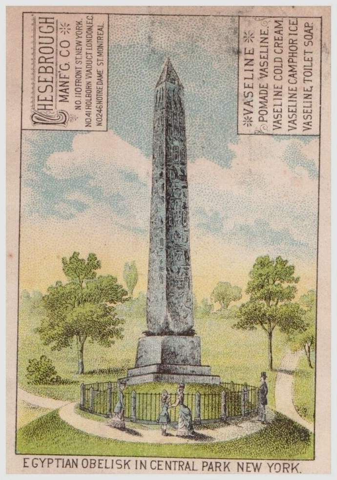 Victorian Trade Cards 1870s Chesebrough Manf’g., Vaseline, New York