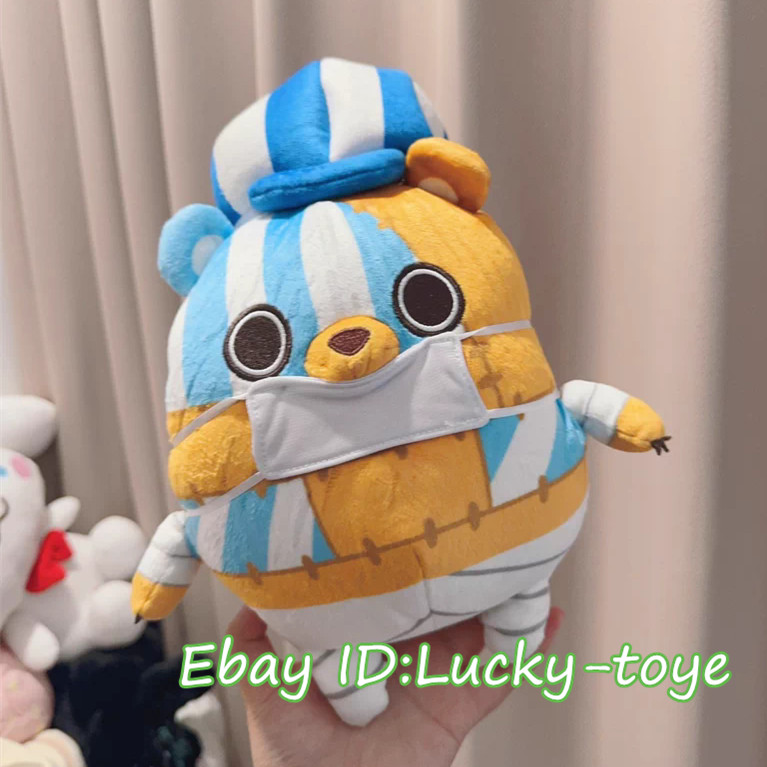Official One Piece Perona Kumasy Bear Plush Doll Stuffed Toy Plushie Pillow