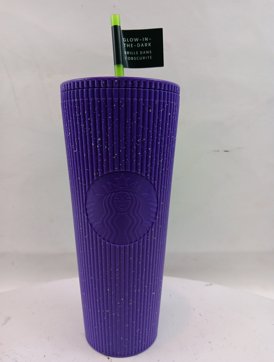 New Starbucks Halloween 2024 Glow In The Dark Purple Tumbler #