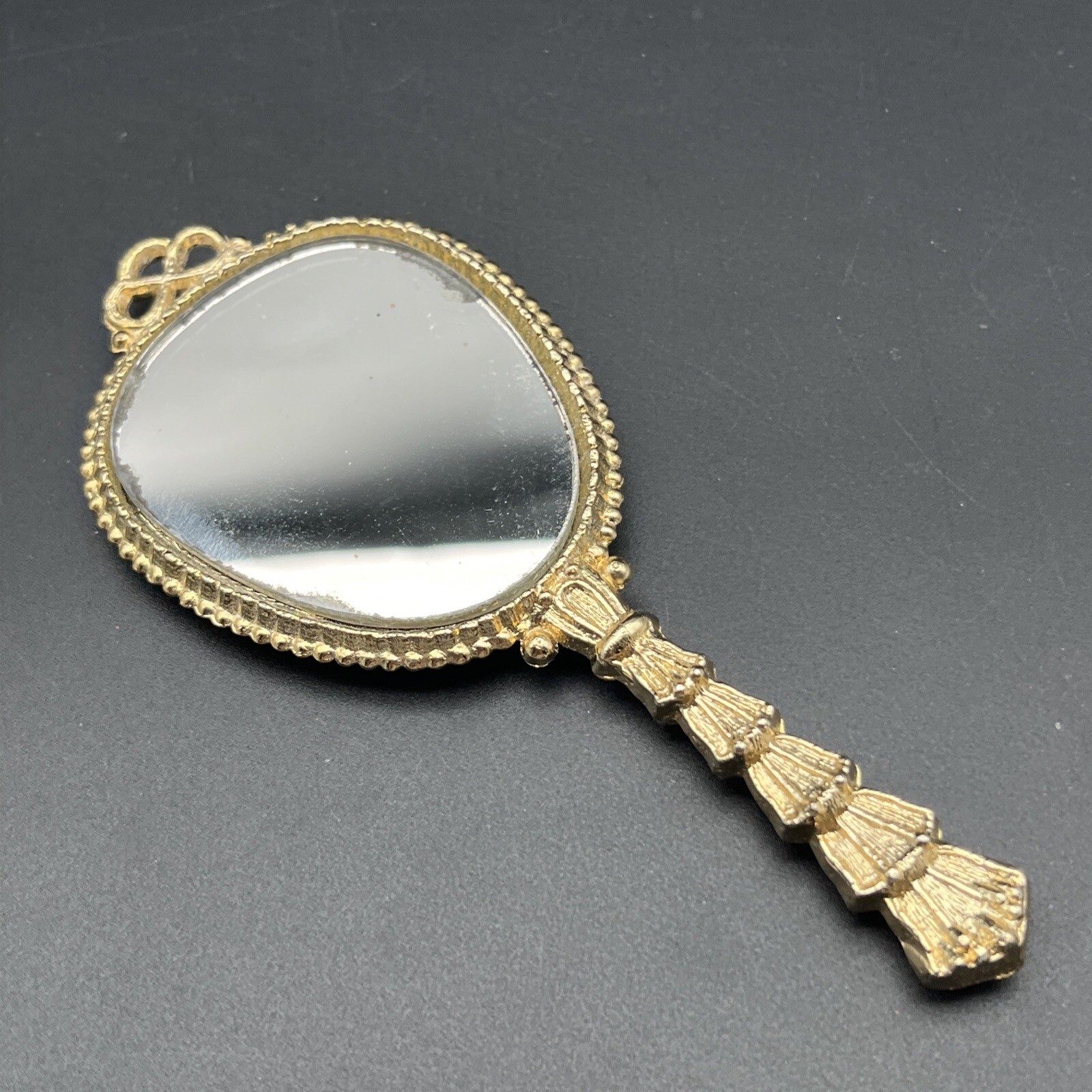 Vintage Political Advertising Hand Mirror Coucilman George C. Lamb Munster IN