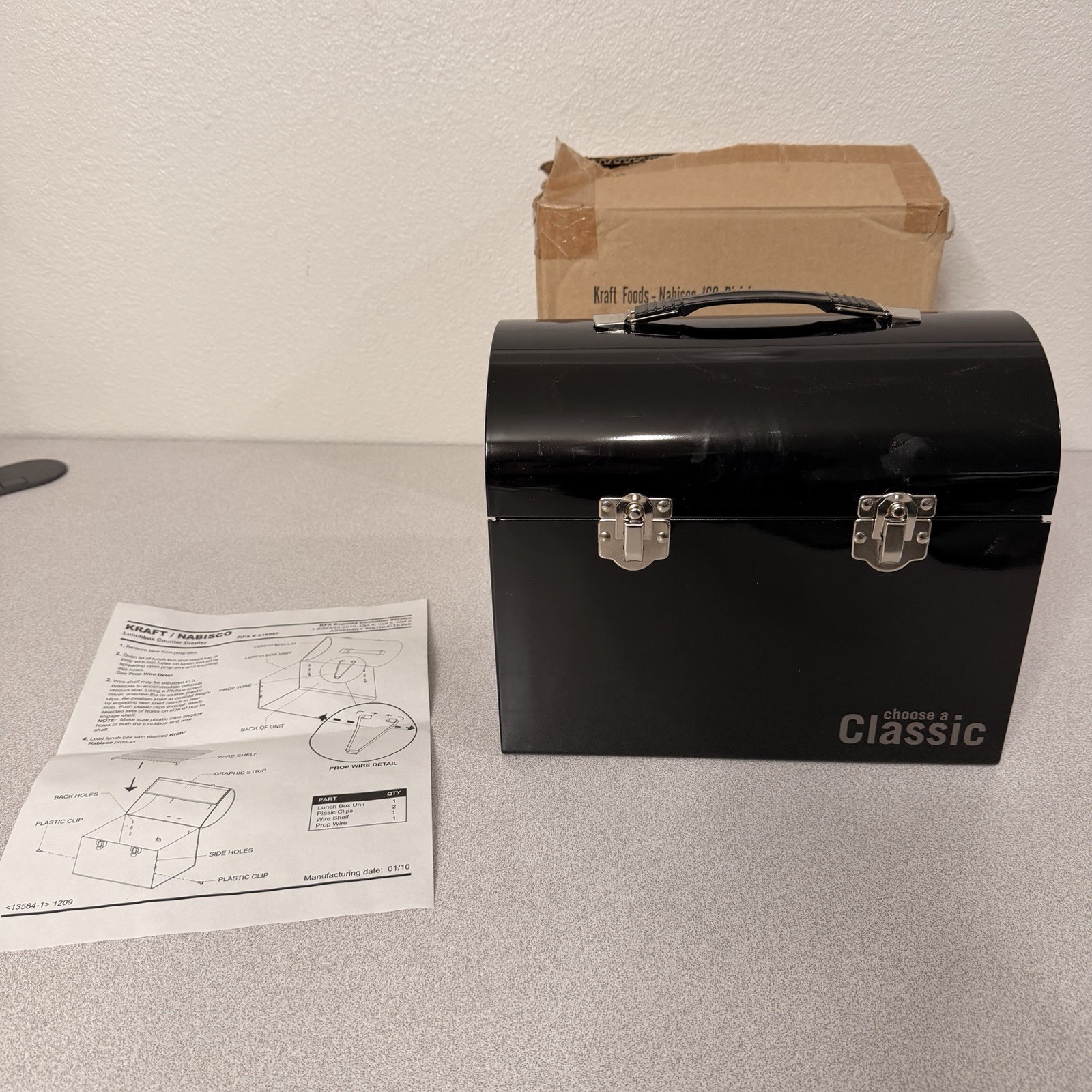 Kraft Nabisco Lunchbox Counter Display Promo 518907 Advertising Product KFX
