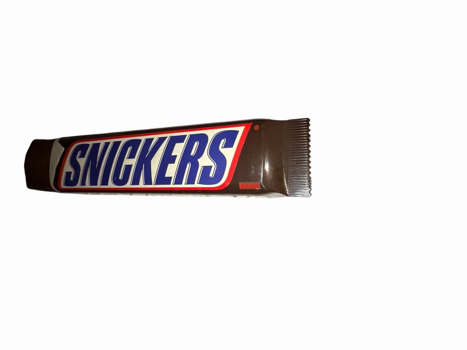 HUGE Snickers Candy Bar Plastic 3D Hanging Wall Display 31.5″ Long Store Display