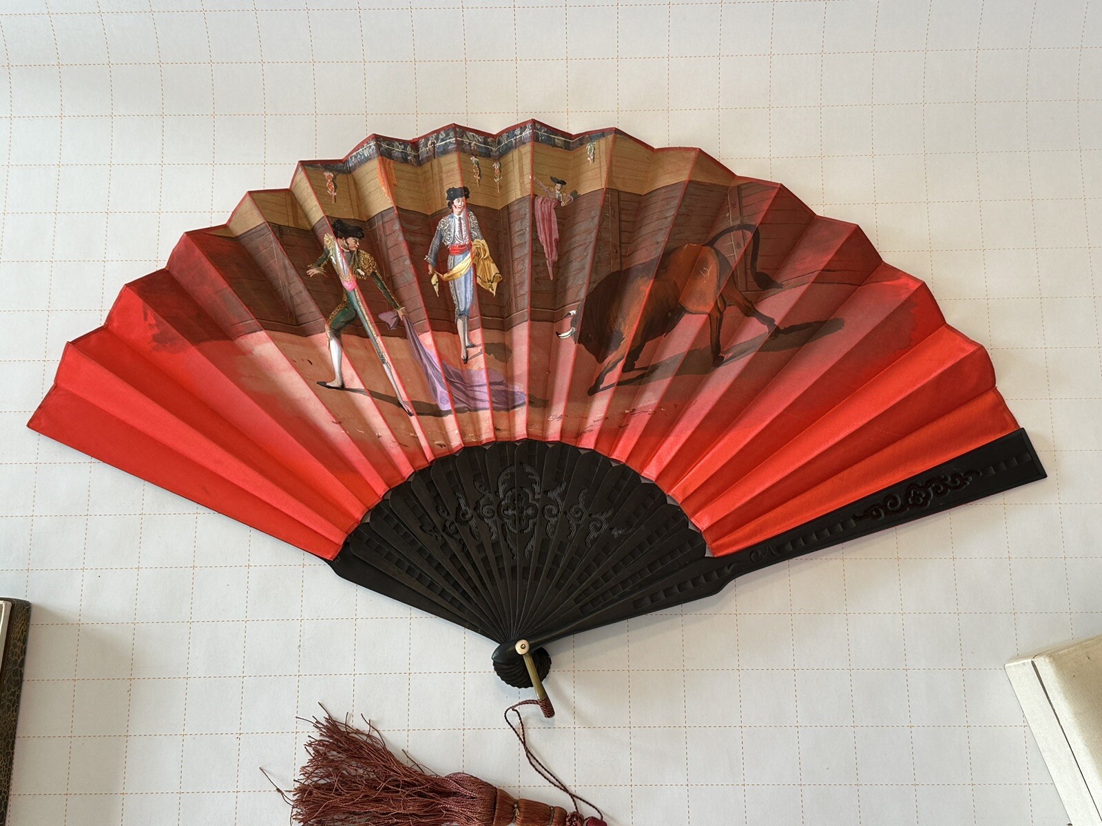 Pair of Shreve Crump & Low Co. Boston Hand Fans
