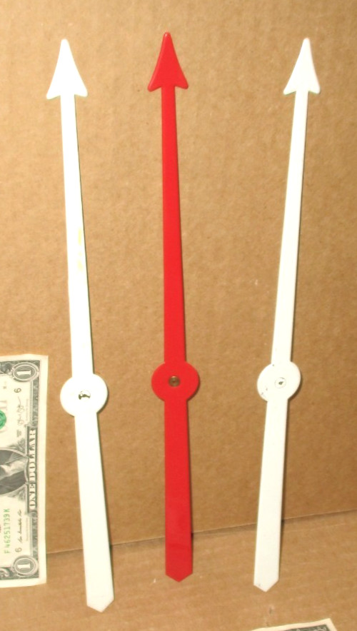 Thermometer Pointers – OLD & VINTAGE & ORIGINAL – 1 BID Gets all 3 -EIGHT PHOTOS