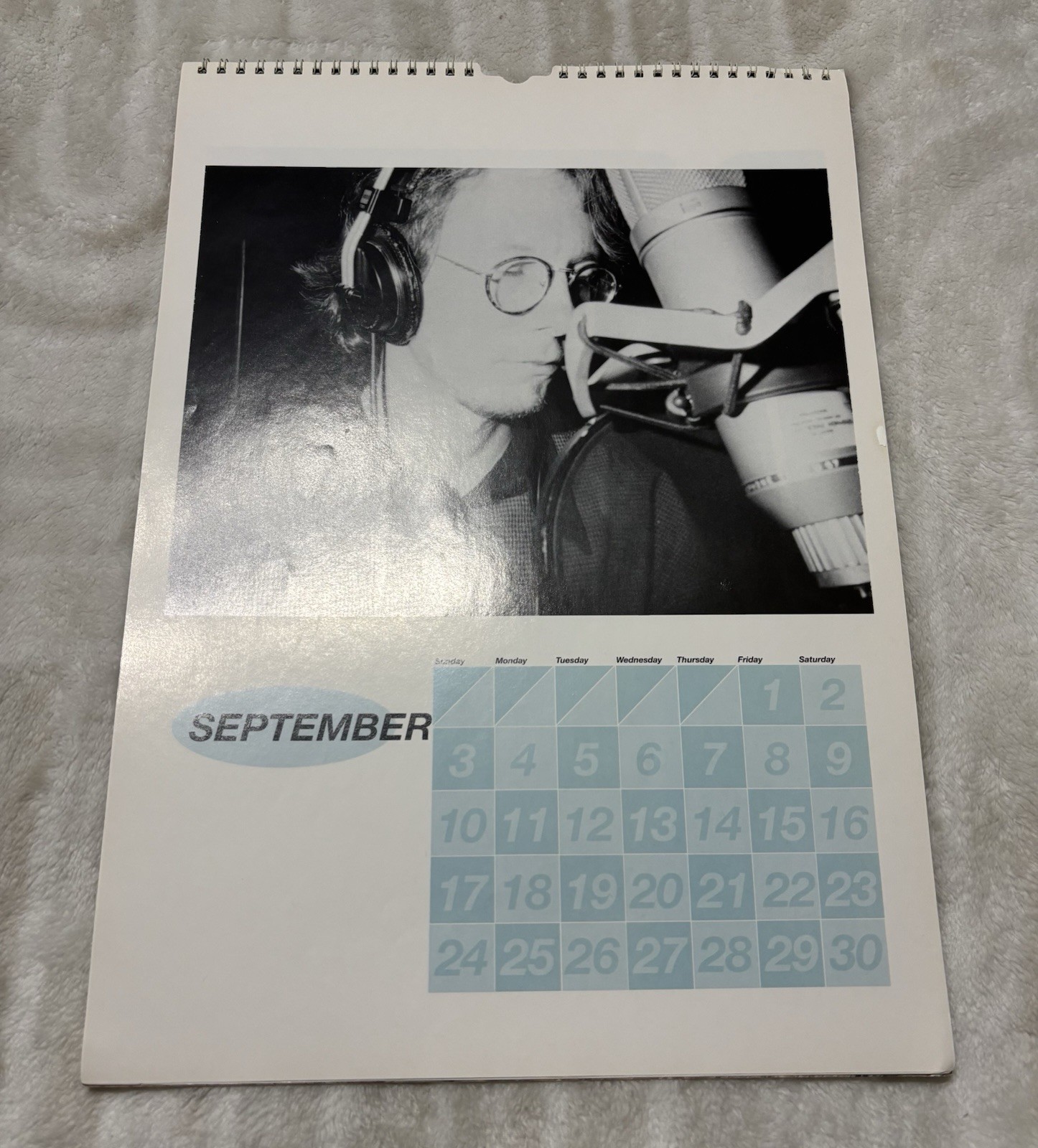 1995 R.E.M. Calendar (Vintage & Great Condition)