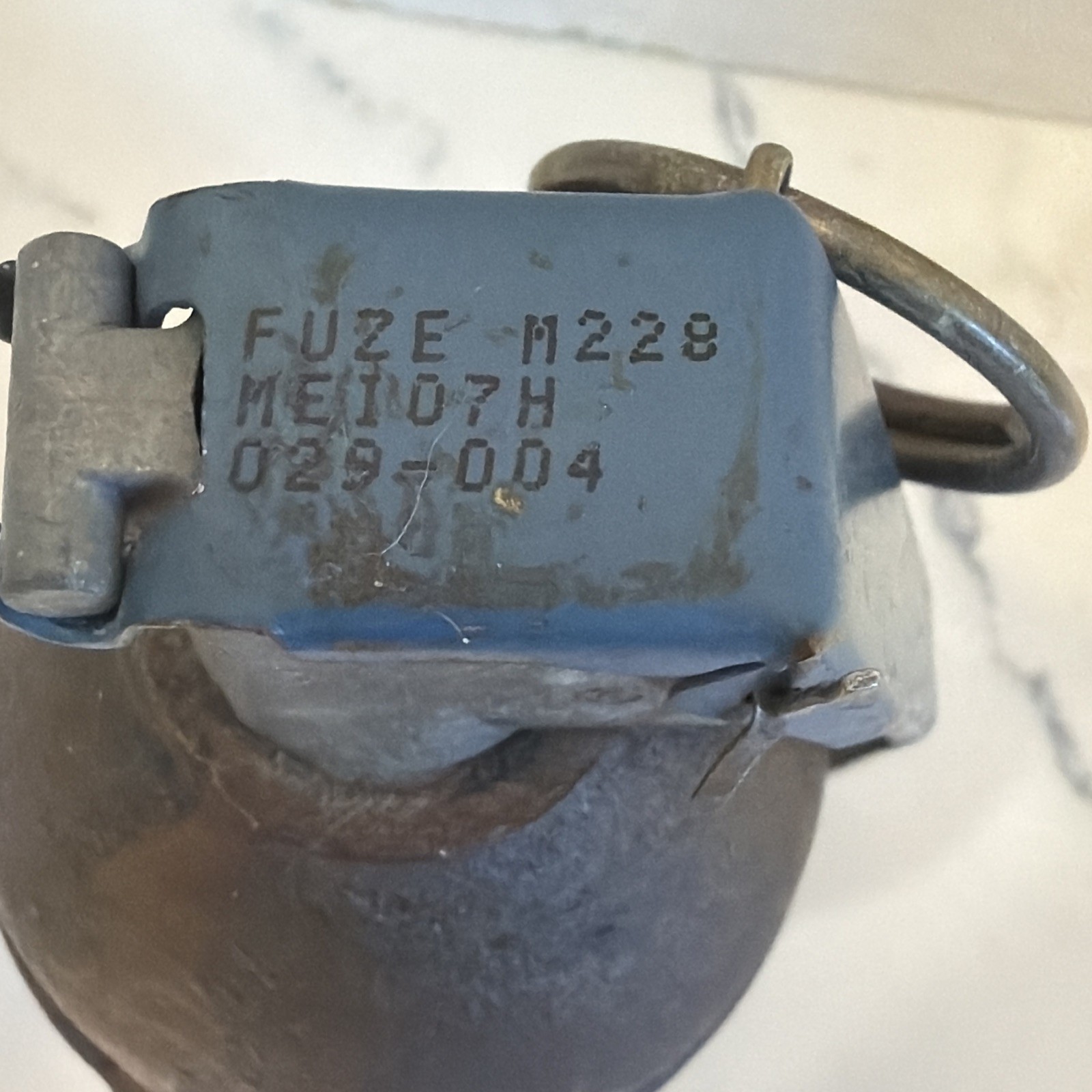 Military Reproduction Vietnam M26 Era Lemon Frag Replica for Display