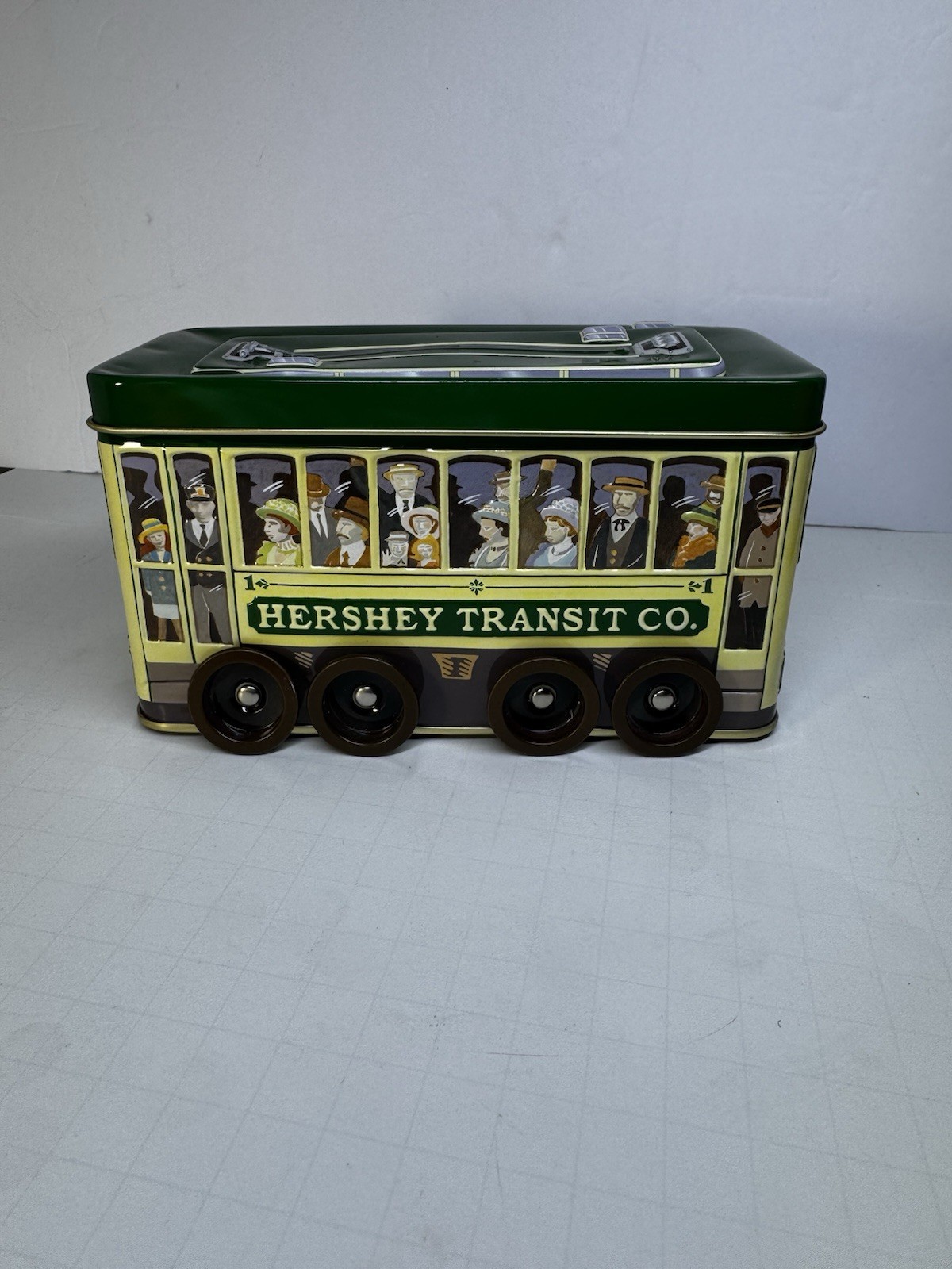Hershey Transit Co. Trolley Tin Box, #3, New, Excellent