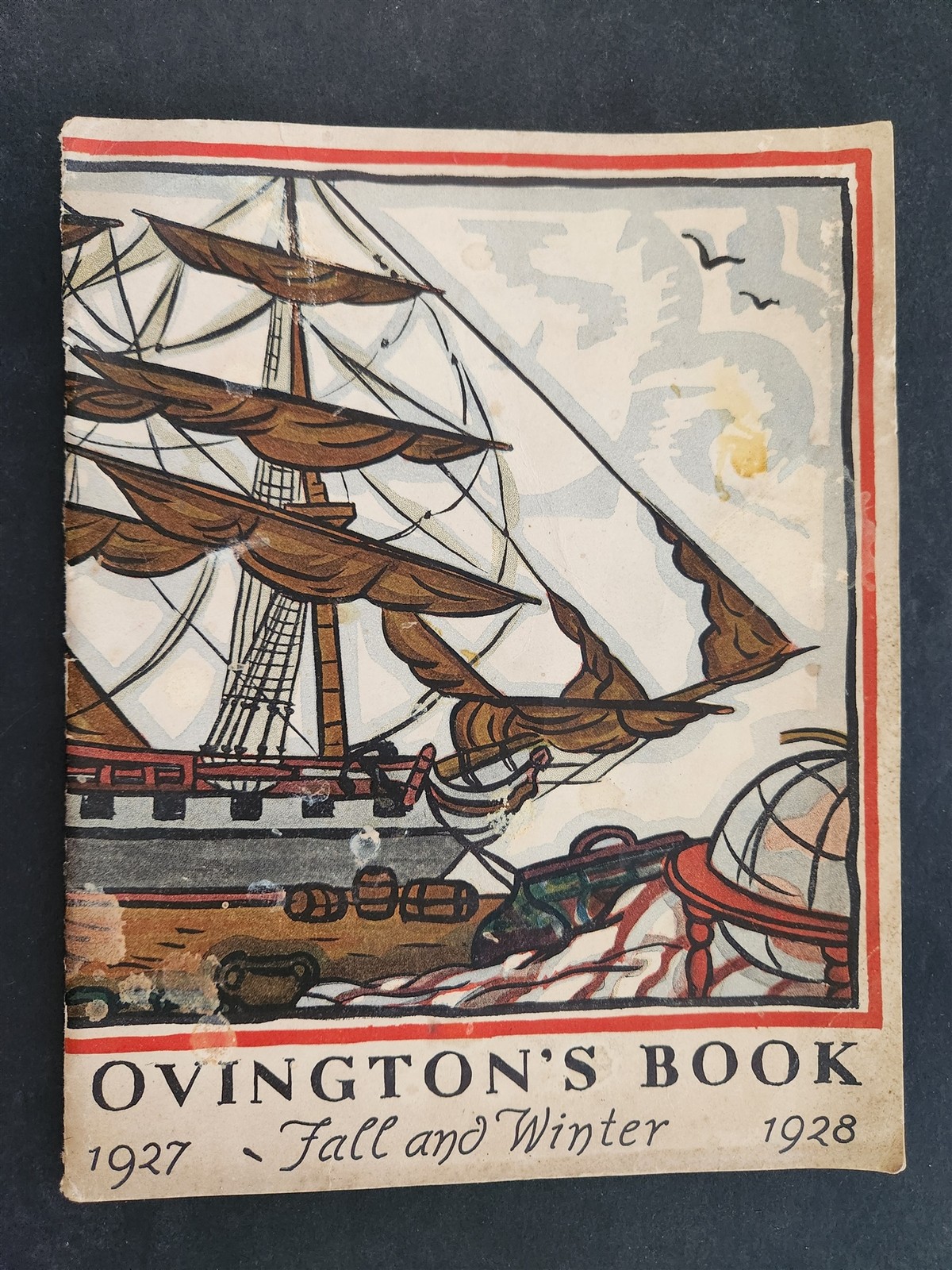 1927 antique OVINGTON’S BOOK 5th avenue ny GIFT CATALOG clock lamp clock MORE!