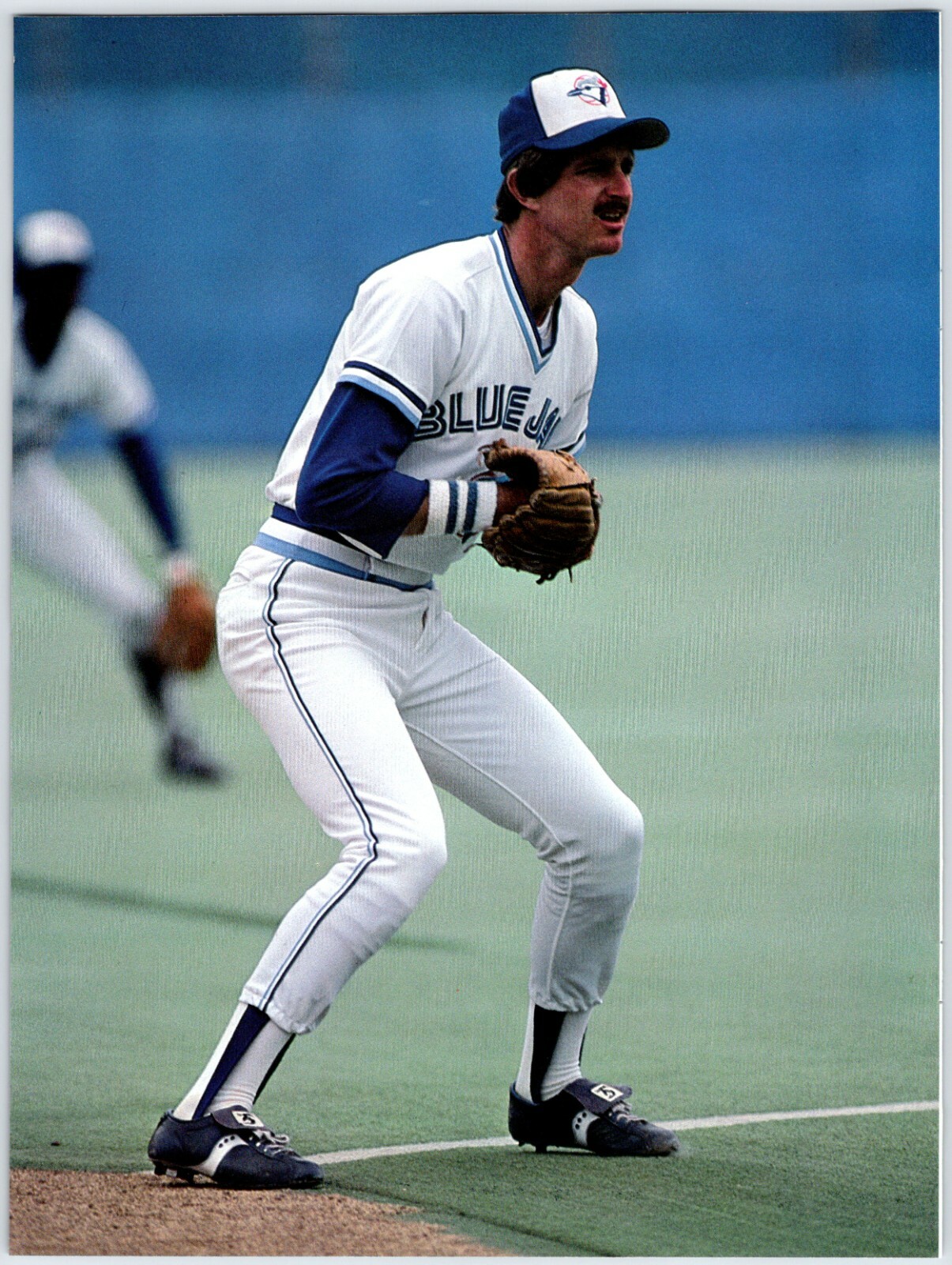RANCE MULLINIKS TORONTO BLUE JAYS 8.25″X11″ Magazine Page 1983 1980’s M122